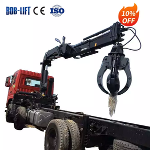 BOB LIFT Brick Crane Truck Hydraulic Brick Grab Crane