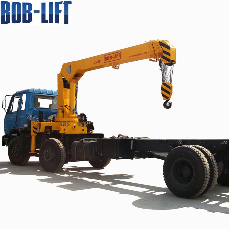 BOB-LIFT 8 Ton Crane Boom Truck Crane Mounted